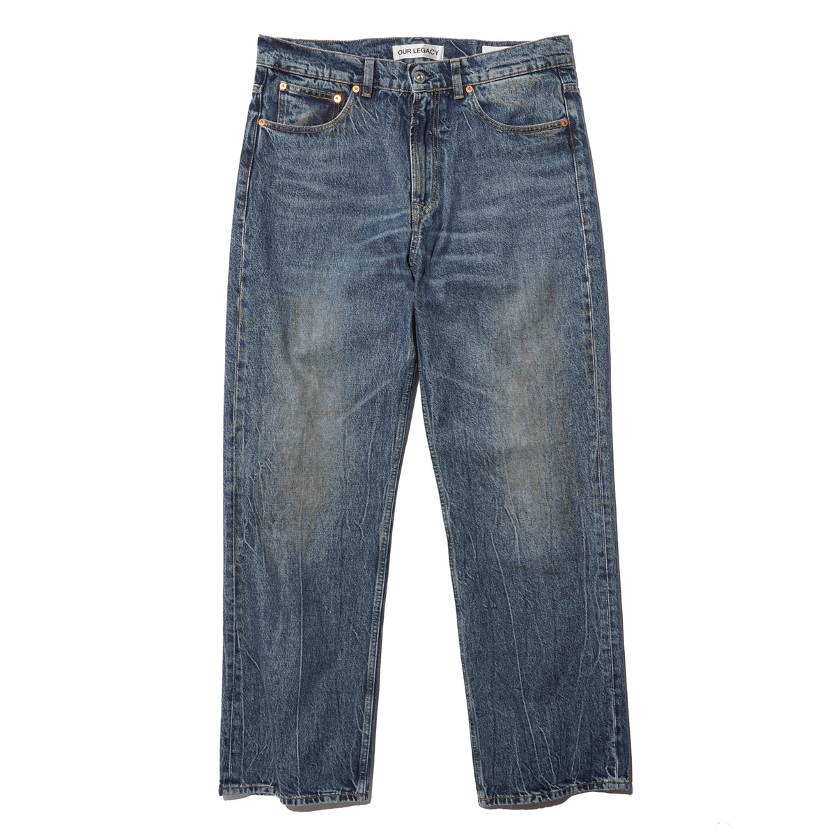 デニム・ジーパン OUR LEGACY | DEADLINE WASH THIRD CUT JEANS M2255TCD Our Legacy - Treble Cut Deadline Wash