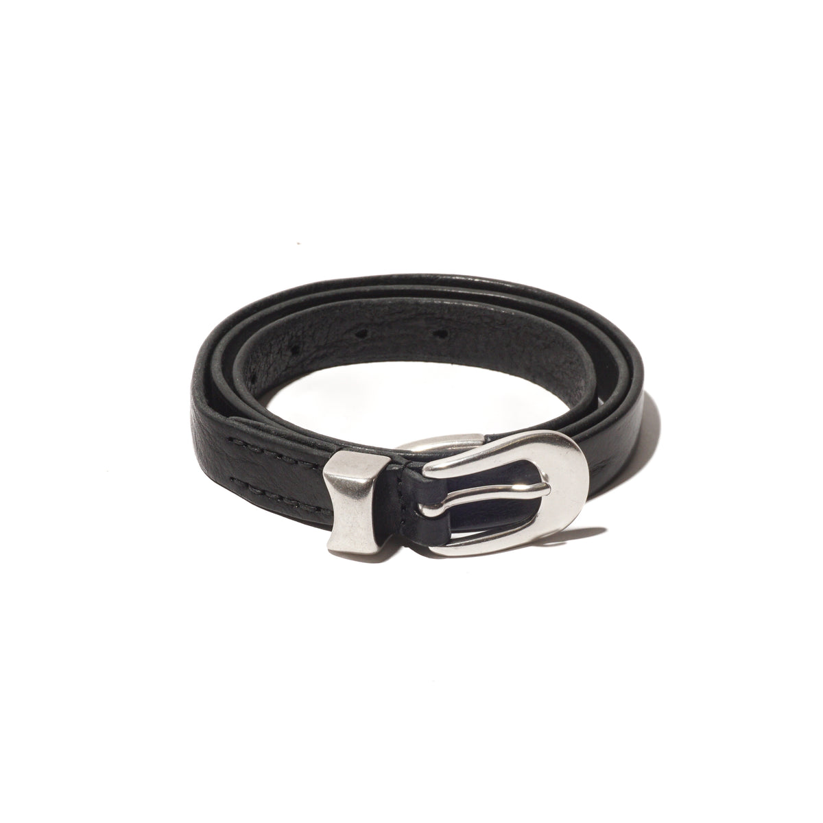 小物 OUR LEGACY 2CM LEATHERBELT 80 Black 2cm Leather Belt | OUR LEGACY | MR PORTER