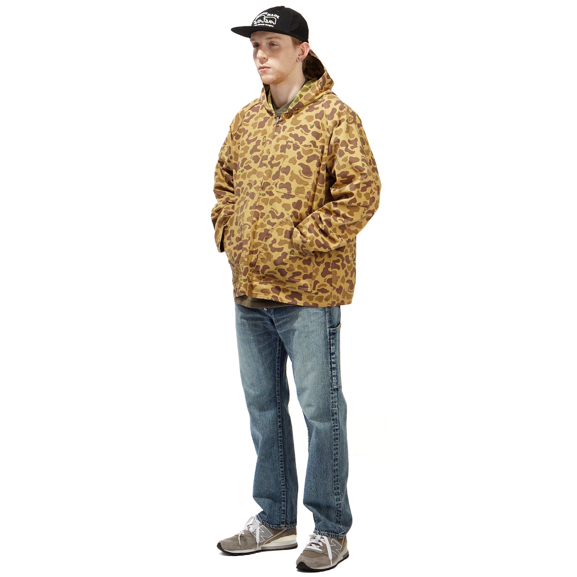 NEW限定品】 DUCK MADE HUMAN トップス CAMO JACKET PULLOVER トップス ...