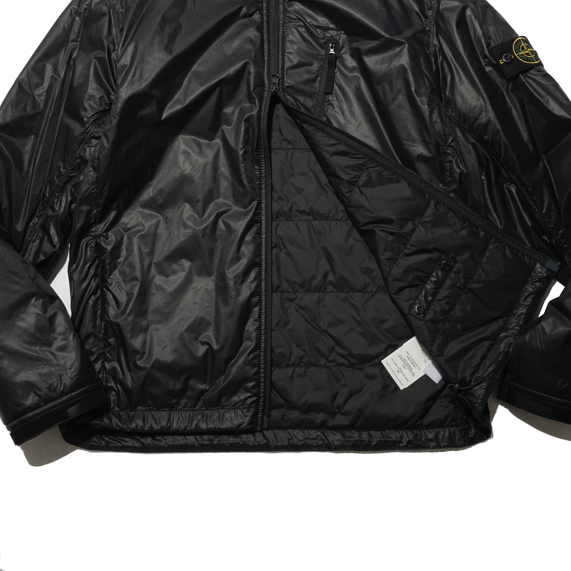 PRIMALOFT ブラック ナイロンジャケット PRIMALOFT ブラック ナイロンジャケット