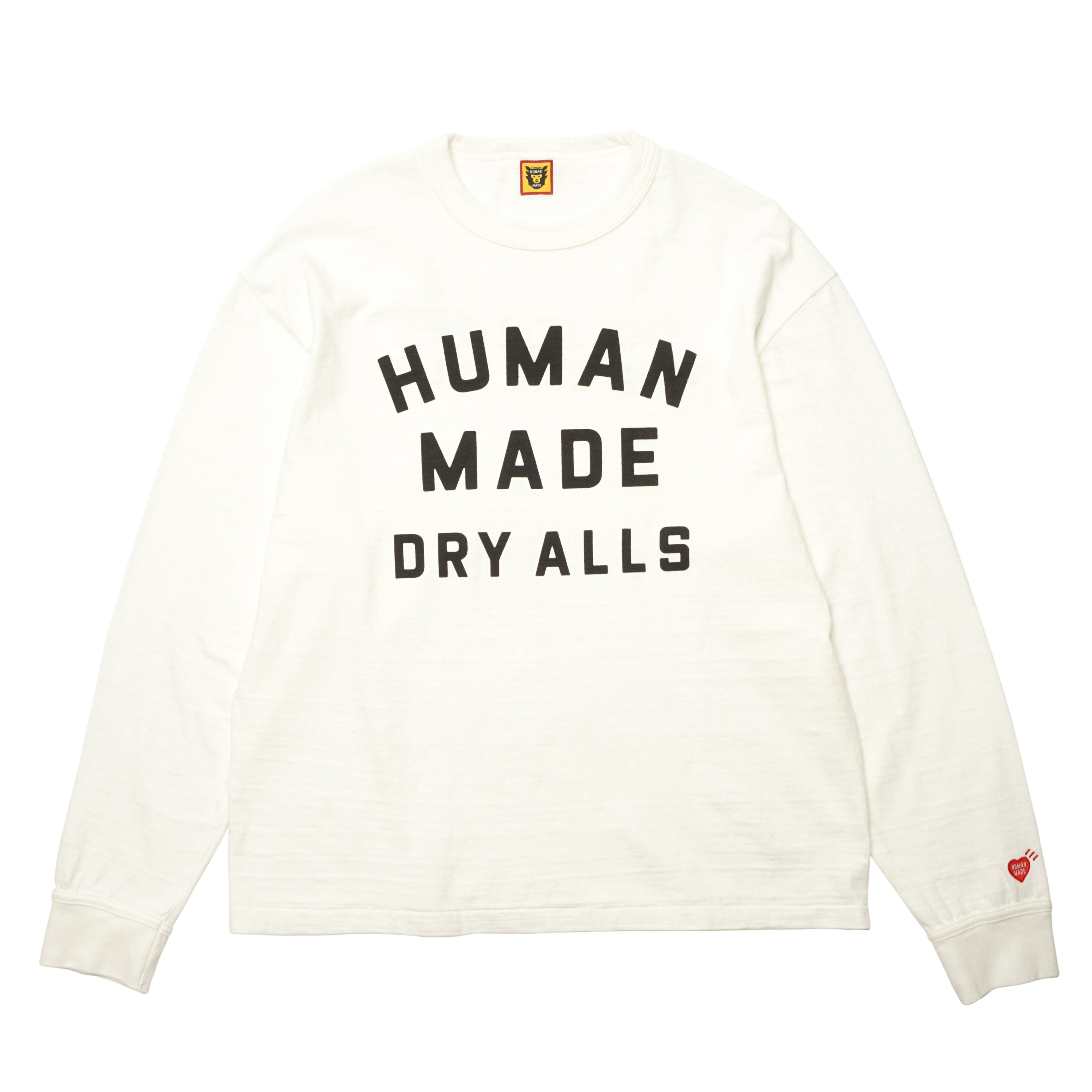 HUMAN MADE Graphic L/S T-Shirt #7 White-